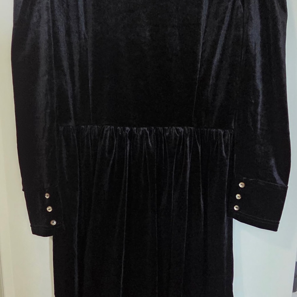 Disturbia Black Long Sleeve Dress with Lace Detail - Picture 3 of 4